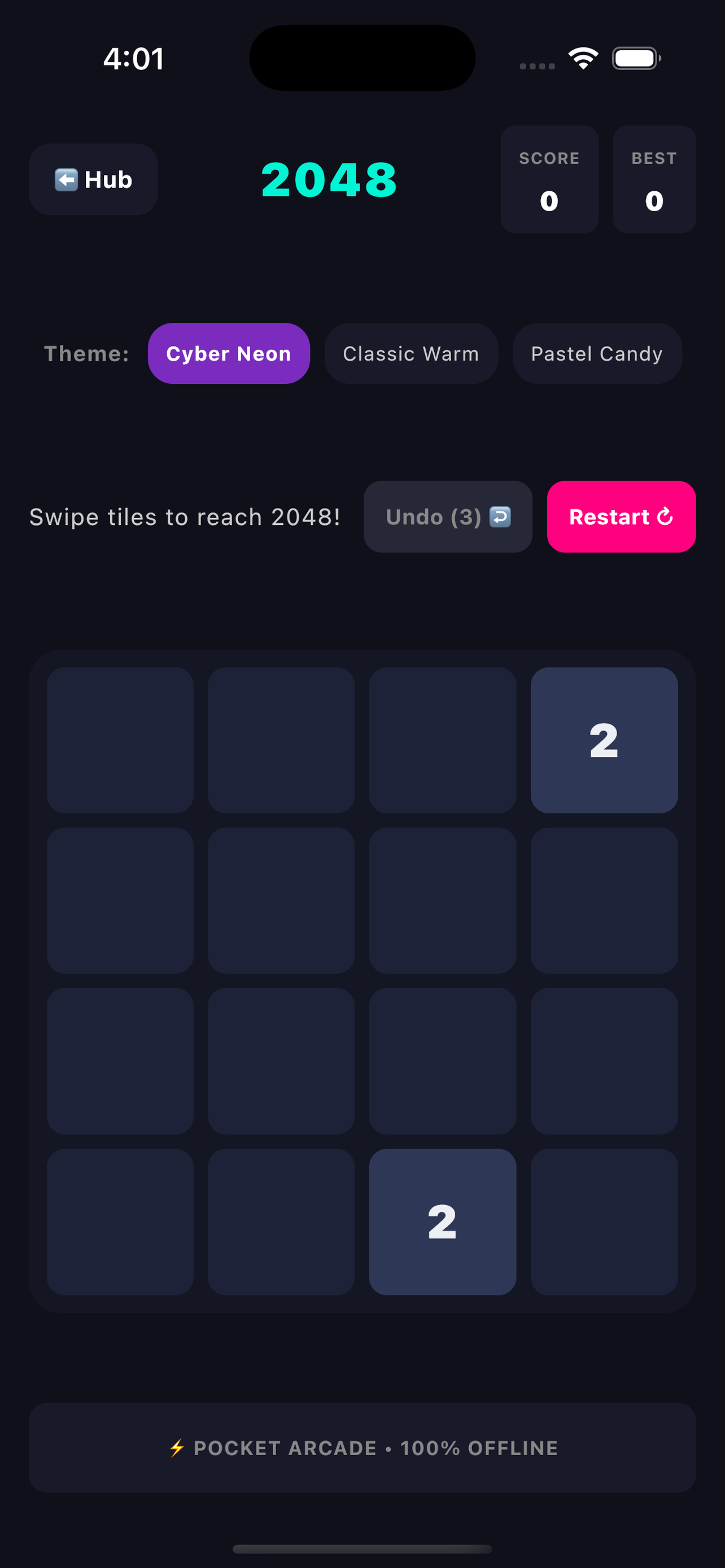 2048 Classic Puzzle